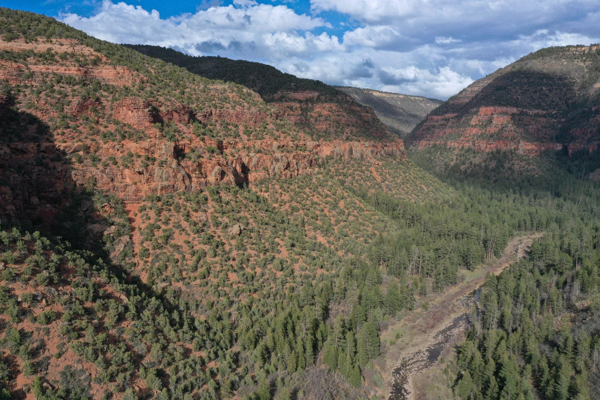 view from above the valley